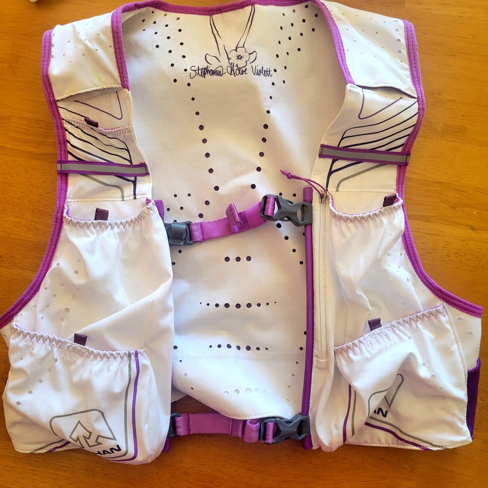Nathan Women's Accessory Vest - White and Purple